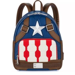 Captain America Lounge fly mini backpack with tags